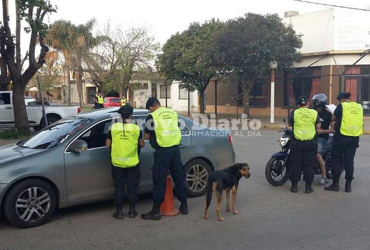 Bv. Mansueto Maiorano y 9 de Julio. Uno de los sectores elegidos para los controles de este miércoles.