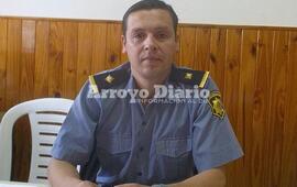 Un mes. El comisario Sergio Fernández hace un mes que asumió como titular de la comisaría de General Lagos.