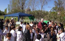 En el lugar. El intendente Nizar Esper estuvo participando de la jornada esta ma&ntilde;ana.