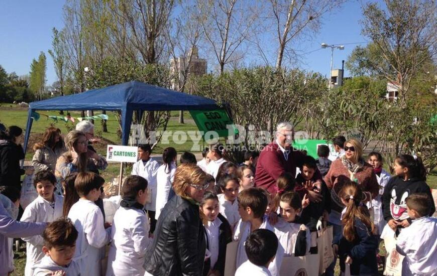 En el lugar. El intendente Nizar Esper estuvo participando de la jornada esta mañana.