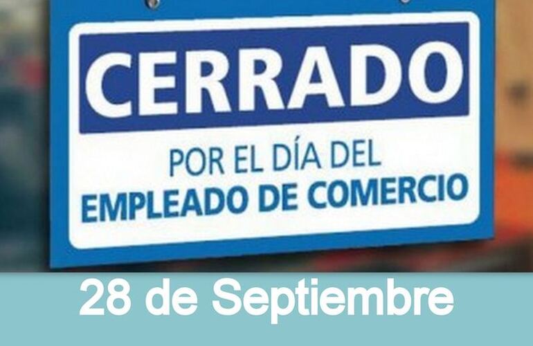 Imagen de 28 de septiembre, "Día del Empleado de Comercio"