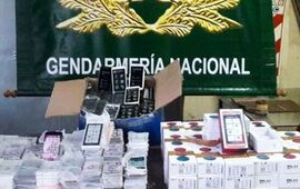 El intento de contrabando fue advertido por gendarmes de Formosa. Foto: Gendarmería Nacional