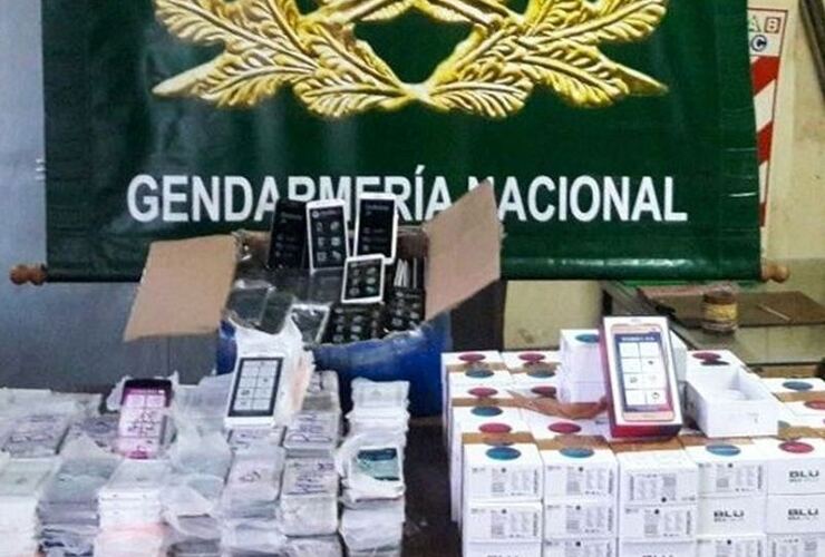 El intento de contrabando fue advertido por gendarmes de Formosa. Foto: Gendarmería Nacional