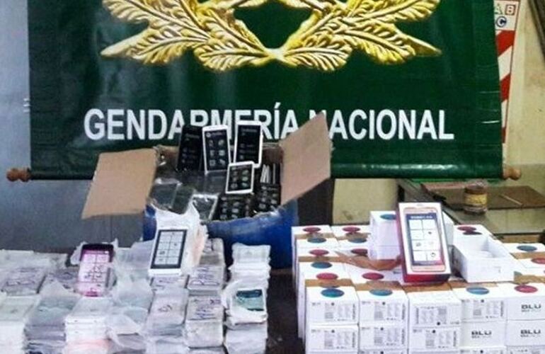 El intento de contrabando fue advertido por gendarmes de Formosa. Foto: Gendarmería Nacional