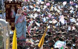 Imagen de Miles de fieles celebran a la Virgen del Rosario en San Nicol&aacute;s