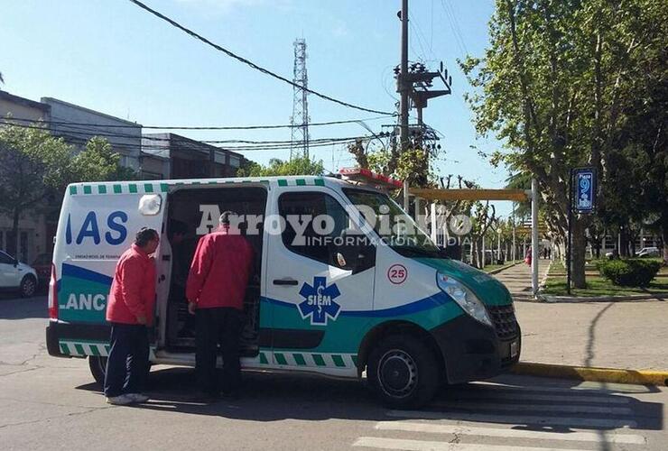 Frente a la plaza. El incidente tuvo lugar en las inmediaciones de Belgrano y Mitre, frente a la Plaza 9 de Julio.