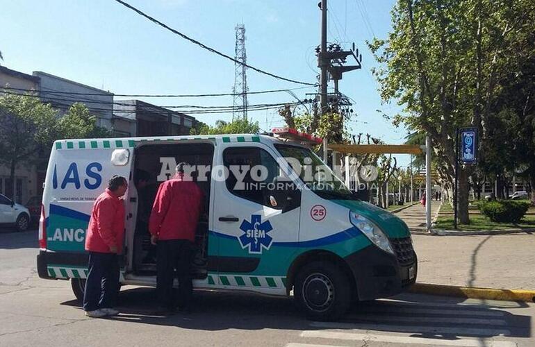 Frente a la plaza. El incidente tuvo lugar en las inmediaciones de Belgrano y Mitre, frente a la Plaza 9 de Julio.