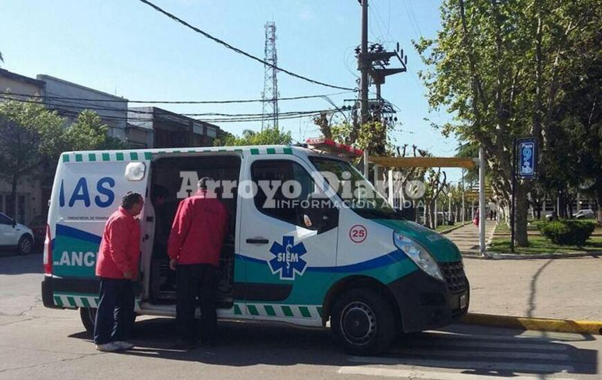 Frente a la plaza. El incidente tuvo lugar en las inmediaciones de Belgrano y Mitre, frente a la Plaza 9 de Julio.