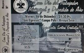 Este año el lugar elegido para los festejos es "Los Cipreses"