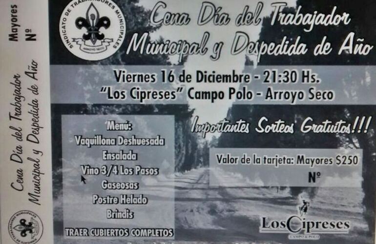 Este a&ntilde;o el lugar elegido para los festejos es "Los Cipreses"