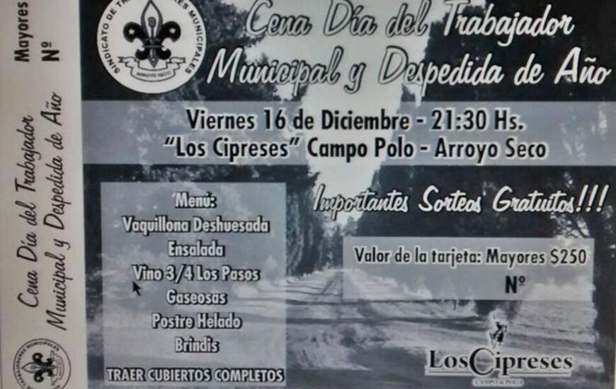 Este a&ntilde;o el lugar elegido para los festejos es "Los Cipreses"