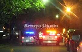 Aníbal Maffei al 900. Allí terminó la persecución pero no se pudo detener a los sujetos que dejaron tirada la moto.