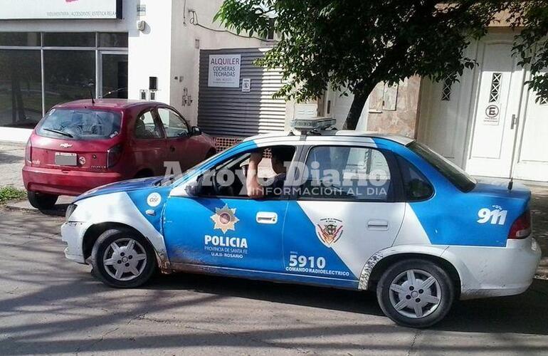 En el lugar. Personal policial estuvo en el domicilio de la víctima.