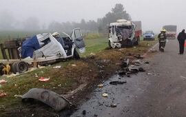 En uno de los carriles estuvo cortada la circulación vehicular. Foto: Twitter / @gbgabibruno