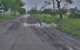 Este mediod&iacute;a. La imagen fue tomada este jueves al mediod&iacute;a pero esta ma&ntilde;ana temprano la situaci&oacute;n era a&uacute;n m&aacute;s complicada.