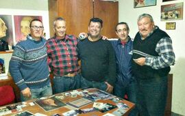 Juntos. Integrantes del SITRAM Arroyo Seco junto a los organizadores del evento, miembros del SITRAM VGG.