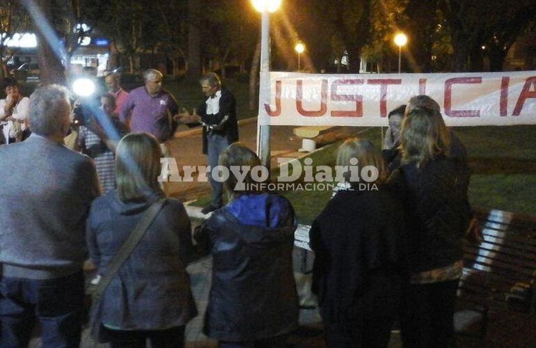 Imagen de Penosa convocatoria en la manifestaci&oacute;n contra la inseguridad