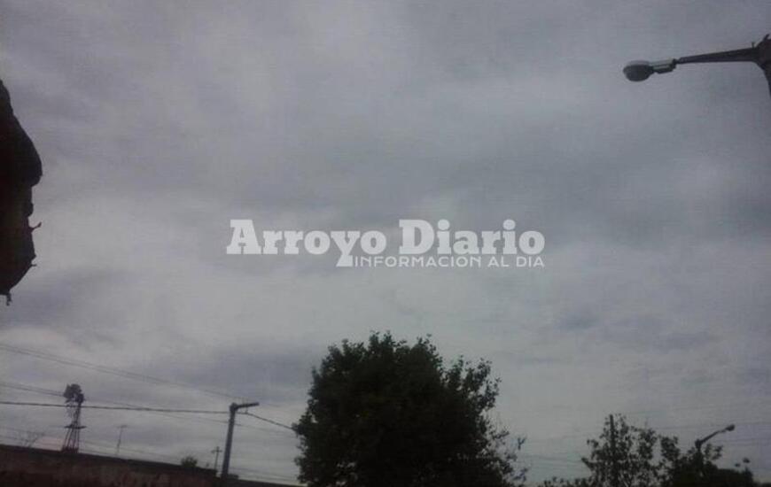 Cielo cubierto. Las nubes amenazan con lluvias para nuestra zona.