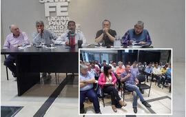 Arroyo Presente. El Secretario General del SITRAM Arroyo Seco, Sergio Gaudio, tambi&eacute;n estuvo presente durante el Plenario del d&iacute;a de la fecha.