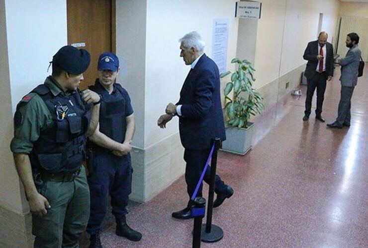 La audiencia se realizó en la Sala 1 del edificio de Tribunales. Foto:Rosario3.com