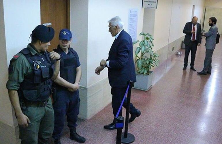 La audiencia se realizó en la Sala 1 del edificio de Tribunales. Foto:Rosario3.com