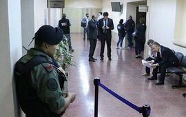 Tensa y larga jornada en los Tribunales provinciales. Foto: Rosario3.com