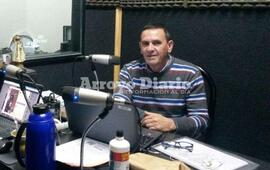 En "La Hora Municipal". Sergio Gaudio este miércoles en los estudios de Radio Extremo 106. 9.