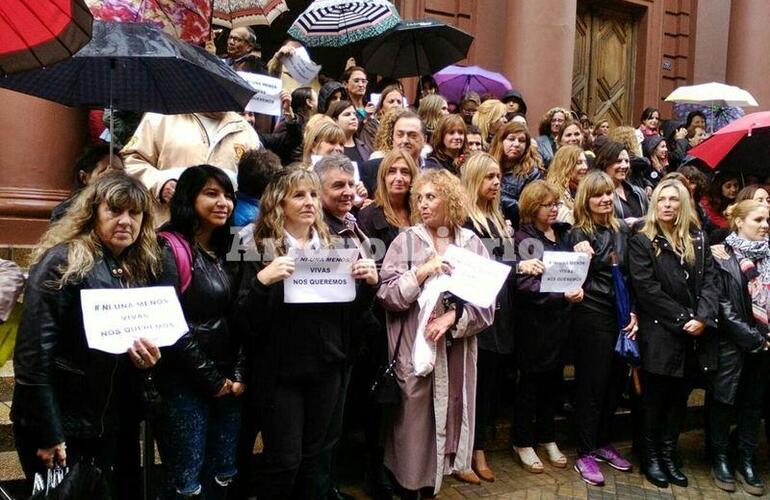 Presentes. Representantes locales en la movida de este miércoles en Rosario.