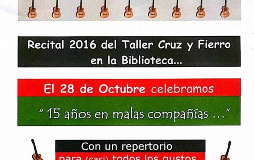 Imagen de Recital de guitarras del Taller Cruz y Fierro