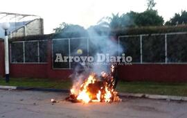 Tres en el día. Una de las salidas fue frente al campo de deportes de ASAC. Fotos: Gentileza Leo Cabrera