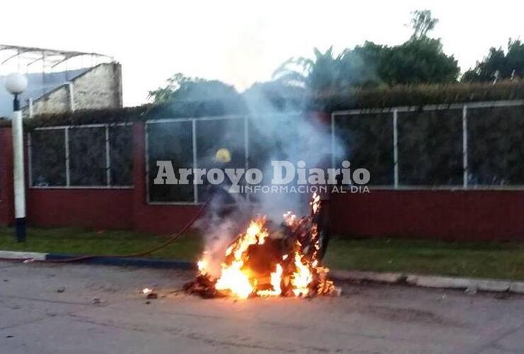 Tres en el día. Una de las salidas fue frente al campo de deportes de ASAC. Fotos: Gentileza Leo Cabrera