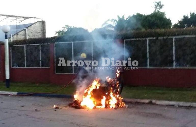 Tres en el día. Una de las salidas fue frente al campo de deportes de ASAC. Fotos: Gentileza Leo Cabrera