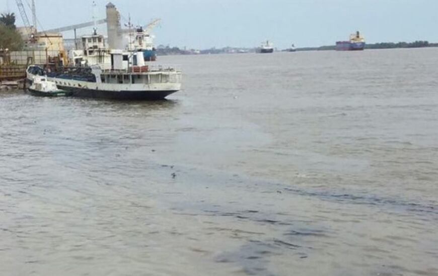 Prefectura trabaja en el lugar.