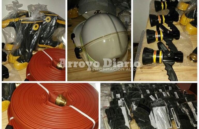 Imagen de Siguen sumando: lleg&oacute; m&aacute;s equipamiento al cuartel