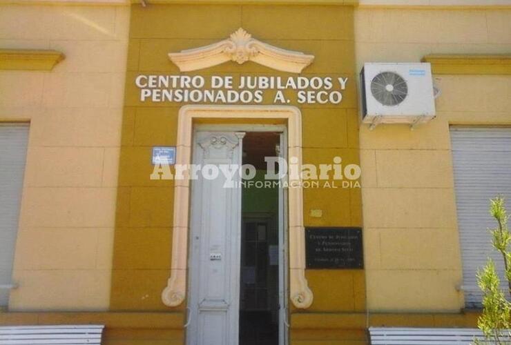Dirección. El Centro de Jubilados está ubicado en Hipólito Yrigoyen 521.