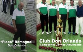 Imagen de Aniversario Club de Bochas Don Orlando con Torneo Ganado