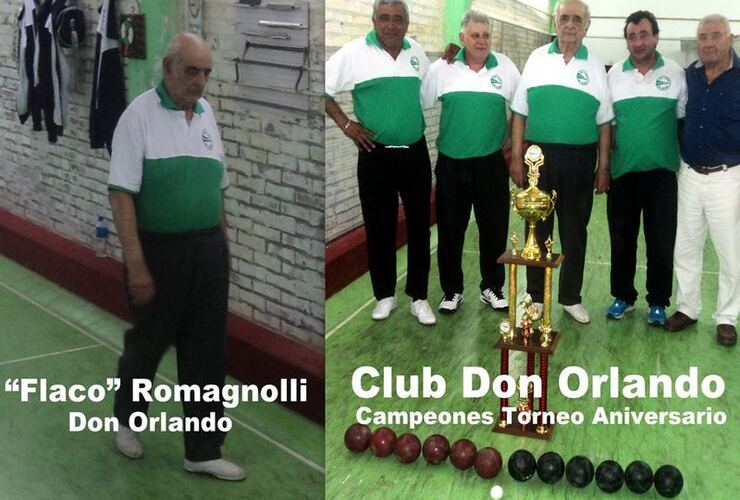 Imagen de Aniversario Club de Bochas Don Orlando con Torneo Ganado