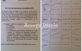 Imagen de Municipio y vecinos del G&uuml;emes firmaron �Pacto de Colaboraci&oacute;n�