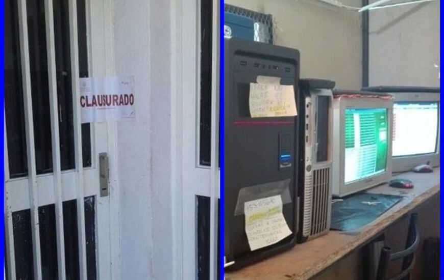 Los lugares. Im&aacute;genes de los locales allanados y clausurados. Fotos:Prensa Secretar&iacute;a de Control