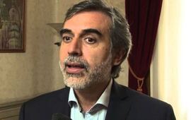 El ministro Gonz&aacute;lez cuestion&oacute; el informe de Verze&ntilde;assi. Foto: Gobierno de Santa Fe