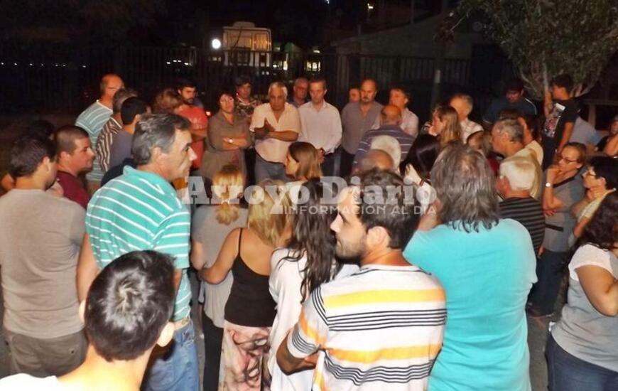 En la esquina. La reuni&oacute;n se desarroll&oacute; en San Mart&iacute;n y Baigorria.