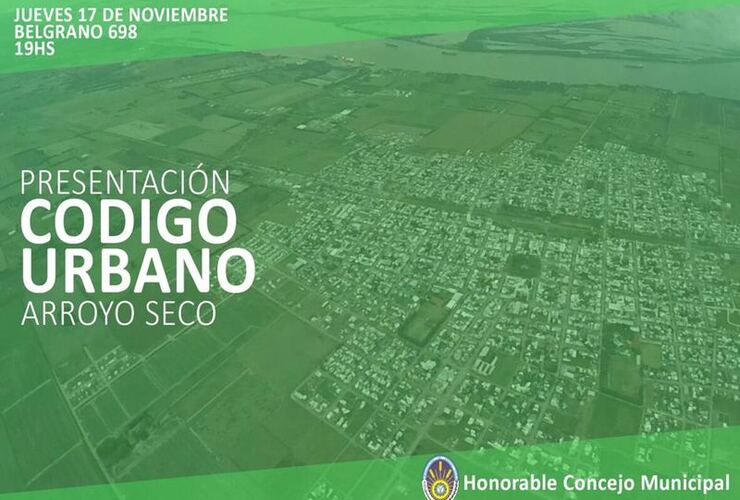 Imagen de En el Concejo: Presentación Código Urbano Arroyo Seco