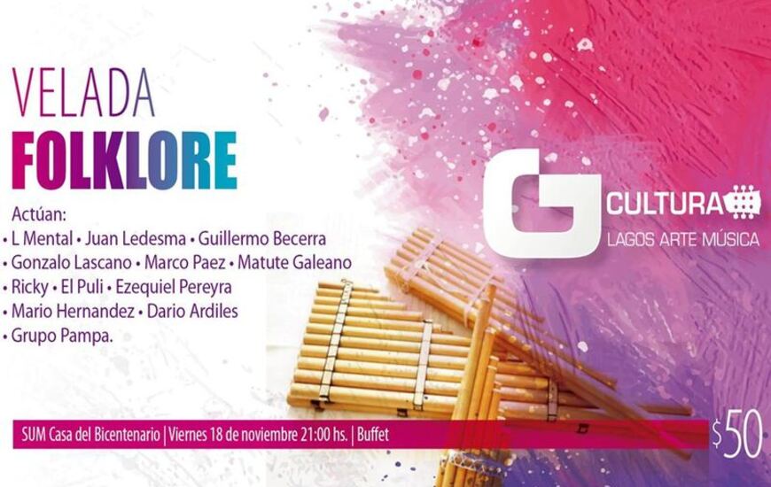 Imagen de Velada de Folklore en General Lagos