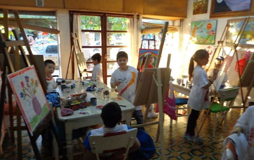 Con todo. Así se preparaban los chicos estos días para lo que será el evento del domingo. Foto: Facebook