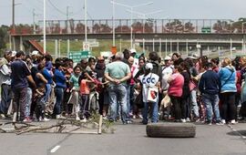 Imagen de Viernes de cortes de la CCC en los accesos a Rosario y acto en el centro