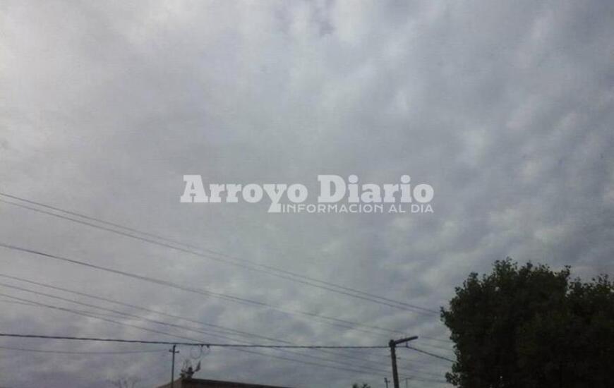 Imagen de Lunes con cielo parcialmente nublado