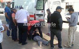 Imagen de En el centro: Accidente en San Martín y Mitre