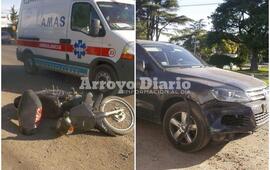 Im&aacute;genes del primer accidente en Intendente Costantini al 300