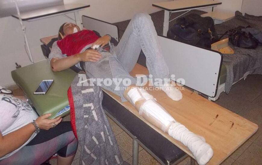 Imagen de Tuvo un accidente y lleva más de 10 horas esperando un traslado