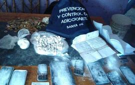 Los elementos. El secuestro de todo lo que se incautó durante los procedimientos.